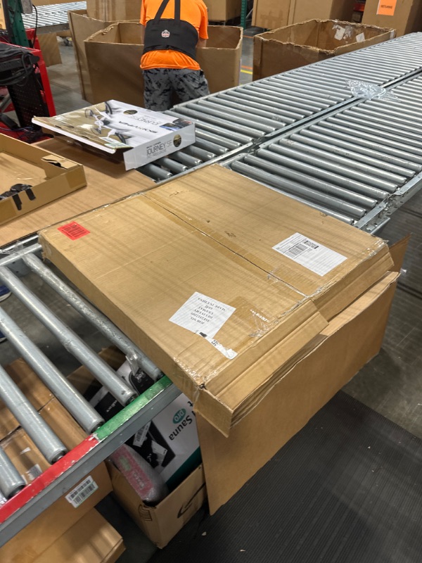 Photo 1 of Ceiling Tile, 12 Pack Drop Ceiling 2ft x 2ft PVC Ceiling Panel Cover 5mm Waterproof Washable and Fire-Rated Drop Ceiling Tile 48 Sq. Ft - White