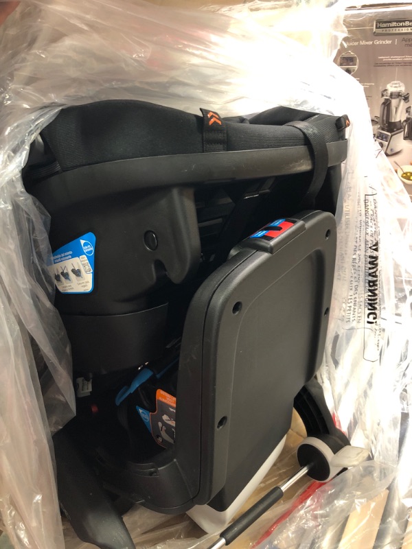 Photo 1 of Evenflo Shyft DualRide Infant Car Seat and Stroller Combo with Carryall Storage (Durham Green) Shyft Dualride Durham Green