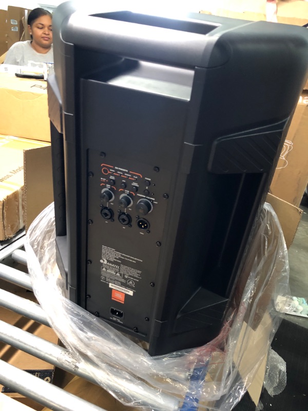 Photo 1 of HARMAN - - JBL Professional IRX112BT Portable Bluetooth Speaker System - Pole-mountable - 53 Hz to 20 kHz