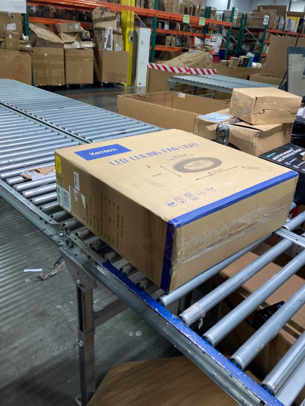 Photo 1 of RGB Bladeless Ceiling Fan with Lights, 22" Crystal Lampshade Low Profile Ceiling Fan with and Remote/APP Control, Modern Enclosed Flush Mount Ceiling Fan Reversible 6 Speeds 22 Inch RGB light, Smart Crystal lampshade | White