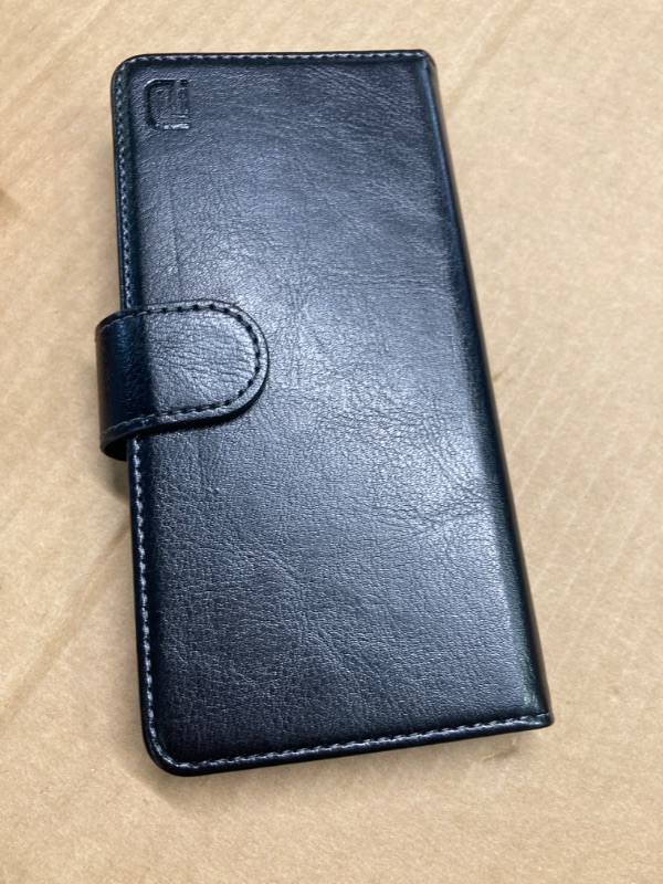Photo 1 of for iPhone 13 2-in-1 Detachable Wallet case with Credit Card Holder?RFID Blocking?,Flip Folio Book PU Leather Protective Cover Women Men for Apple 13 Phone case Black