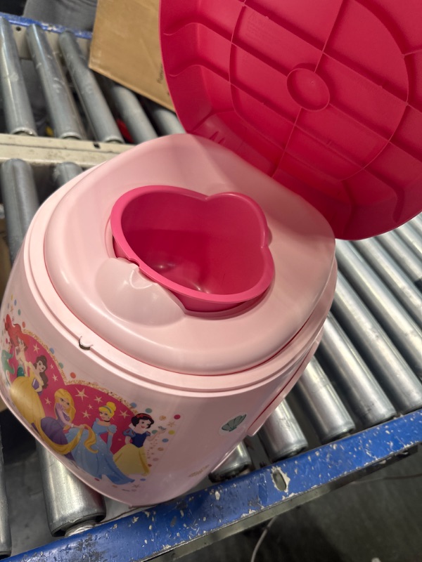 Photo 1 of Disney Princess 3-in-1 Potty Training System for Toilet Training Kids, Multi-Stage Potty Training - Floor Potty, Detachable Potty Ring, Step Stool | Toilet Seat for Kids and Toddlers