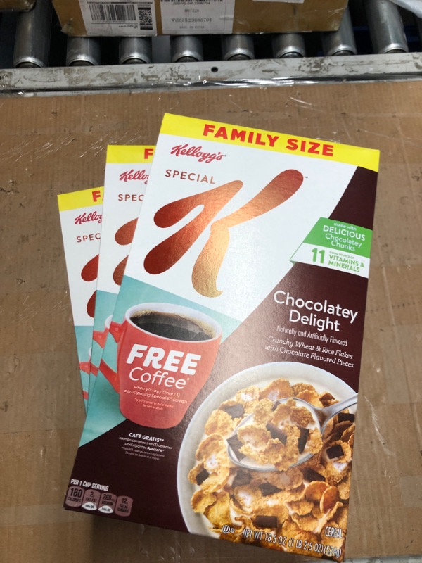 Photo 2 of **NON REFUNDABLE ITEM**(BB: Oct 28, 2024)
Special K Kellogg's Cereal, Chocolaty Delight, 18.5 Ounce (3pack)