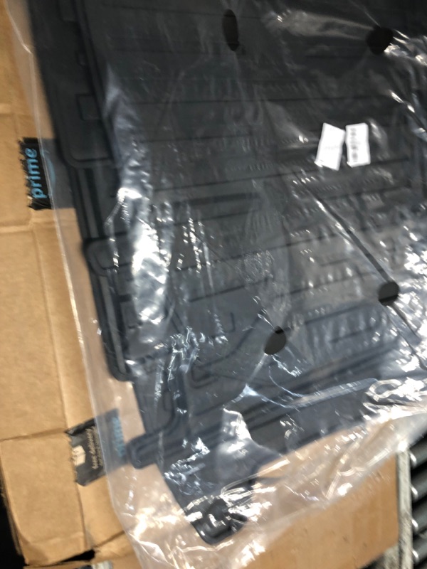 Photo 3 of ***STOCK PHOTO REFERENCE ONLY***Floor Mats Trunk Mat with Backrest Mat for Toyota Grand Highlander Accessories 2024 2025