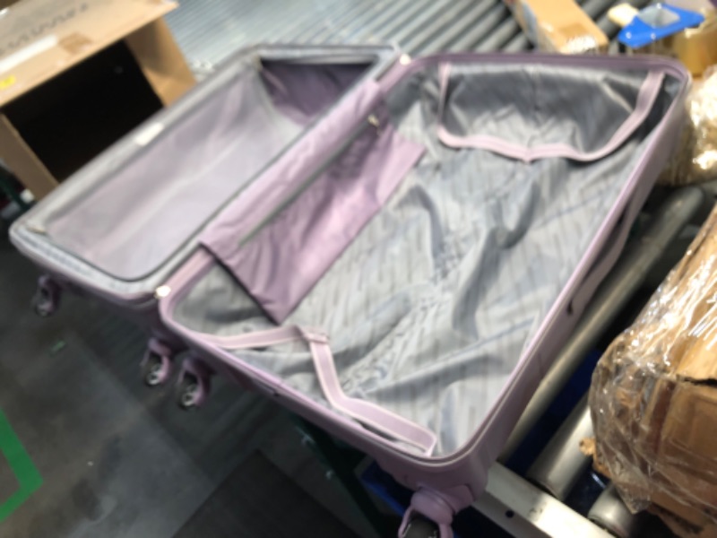 Photo 7 of ***USED - MAJOR DAMAGE - SEE COMMENTS***
American Tourister Stratum 2.0 Expandable Hardside Luggage with Spinner Wheels, 28" SPINNER, Purple Haze