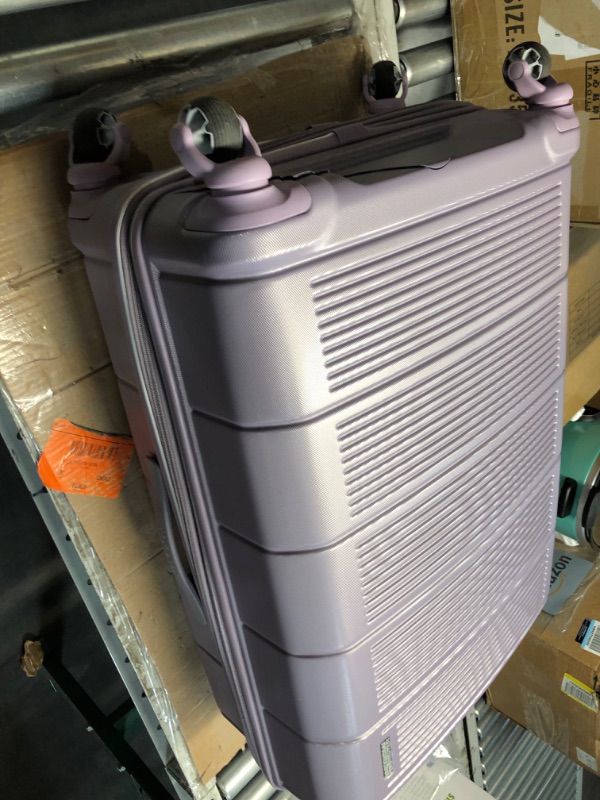 Photo 3 of ***USED - MAJOR DAMAGE - SEE COMMENTS***
American Tourister Stratum 2.0 Expandable Hardside Luggage with Spinner Wheels, 28" SPINNER, Purple Haze