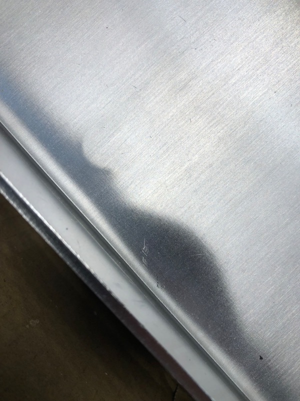 Photo 4 of ***USED - COVERED IN DENTS AND SCRATCHES***
Stanbroil Flat Top Griddle Stainless Steel Griddle Replacement Top for Royal Gourmet Regal GB2000 2-Burner Gas Grill, 23.2"L x 21.7"W x 3.15"Th