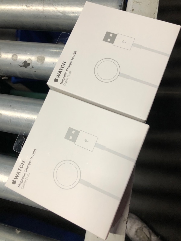 Photo 1 of ***FACTORY SEALED***Apple Watch Magnetic Charging Cable (1 M) Pack of 2 
