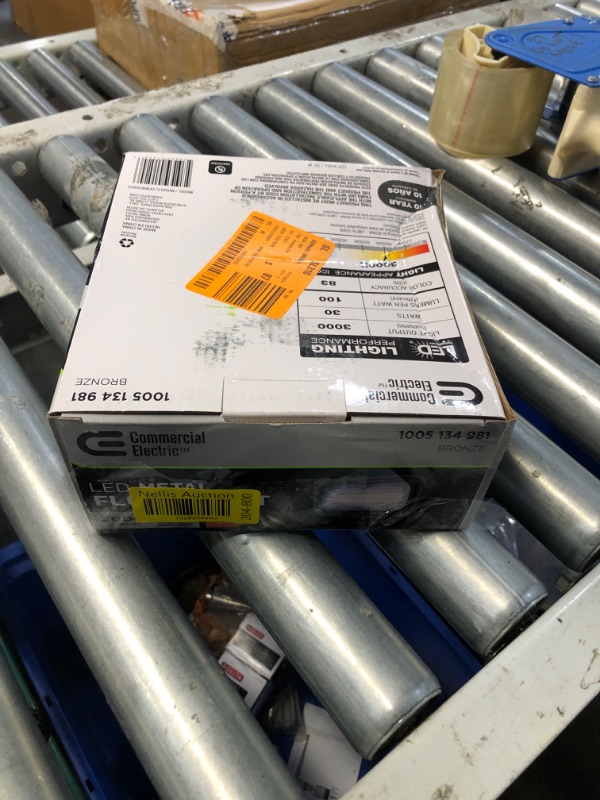 Photo 1 of 30W Line Voltage Bronze Integrated Outdoor LED Wall Wash Light with Adjustable Mounting Bracket for Landscape Lighting