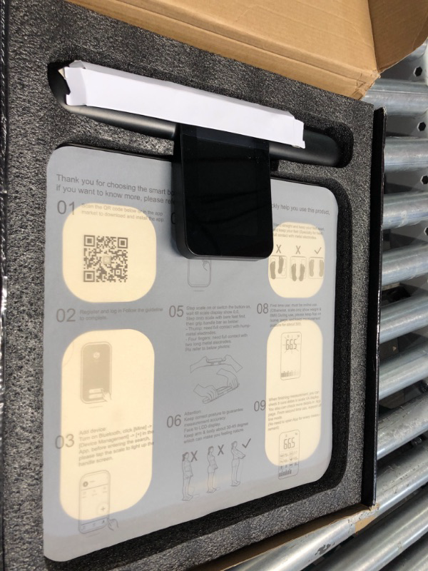 Photo 2 of Scale for Body Weight and Fat Percentage, 8 Electrodes High Precision Digital Scale