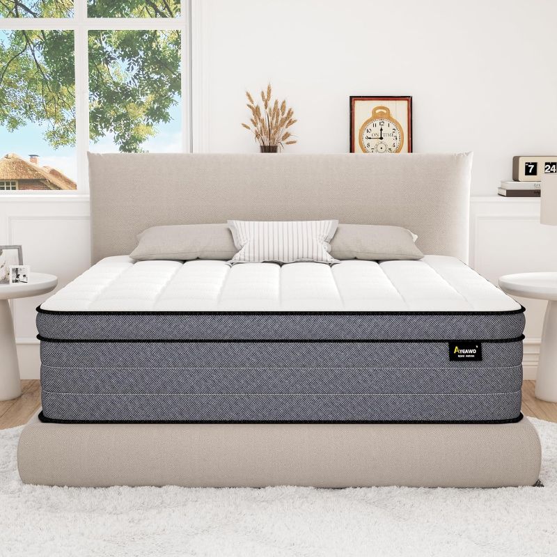 Photo 1 of **READ NOTES**FULL SIZE  - Upgrade Strengthen - 12 Inch Hybrid Full Size Mattress