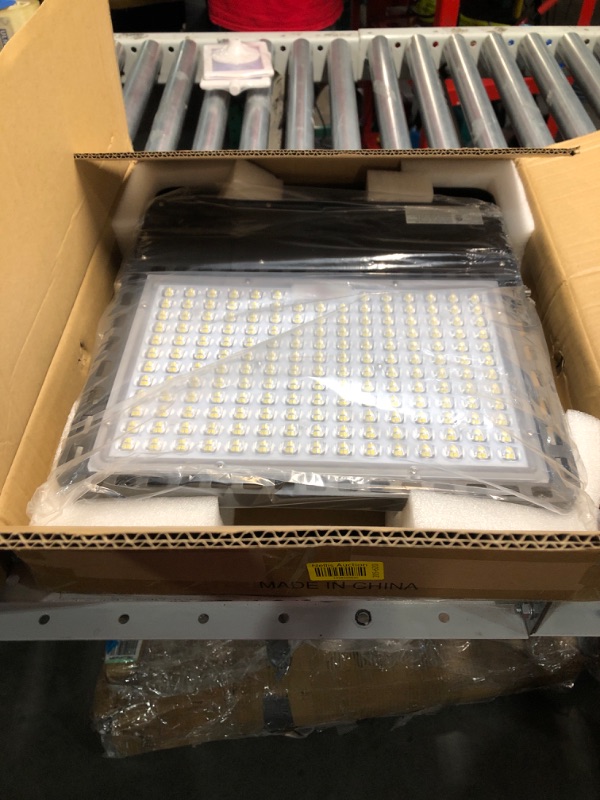 Photo 2 of **OPENED FOR INSPECTION**
400W LED Flood Light Outdoor - Super Bright 60000lm 2500W Equivalent 100-277V Input, LED Stadium Lights