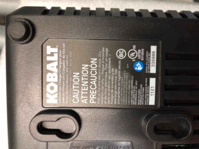 Photo 3 of (missing battery)Kobalt 2.11-Gallon Plastic Pump Sprayer
