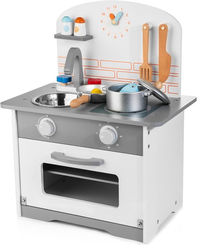 Photo 1 of (STOCK PHOTO FOR SAMPLE ONLY) - ooden Toy Kitchen Set for Kids