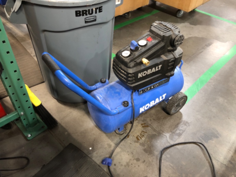 Photo 5 of ***USED - DIRTY - SEE COMMENTS***
Kobalt 8-Gallon Portable Electric 150 PSI Horizontal Air Compressor