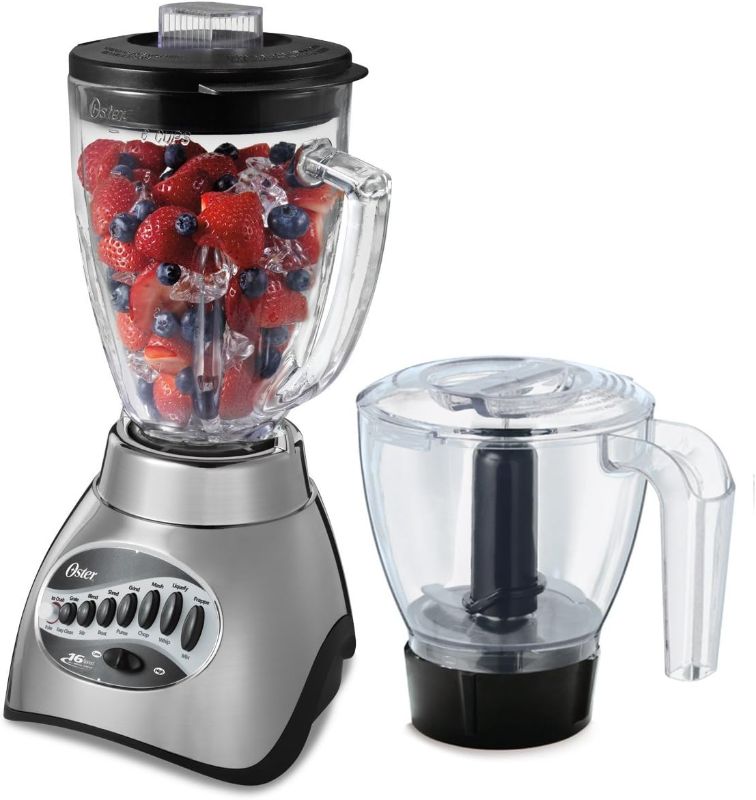 Photo 1 of (WHITE/USED/FAIR) Hamilton Beach Blender for Shakes and Smoothies with 5 Functions Including Auto Smoothie Cycle, Wave Action System for Ultra Smooth Results, 850 Watts, 40oz BPA Free Glass Jar, Stainless Steel (56208)