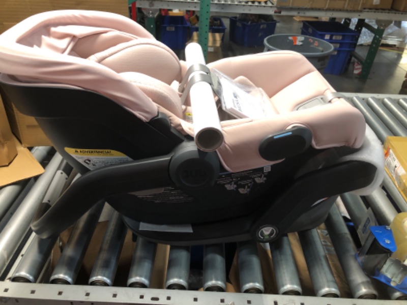 Photo 4 of **Like new 
UPPAbaby Mesa V2 Infant Car Seat/Easy Installation/Innovative SmartSecure Technology/Base + Robust Infant Insert Included/Direct Stroller Attachment/Alice (Dusty Pink)