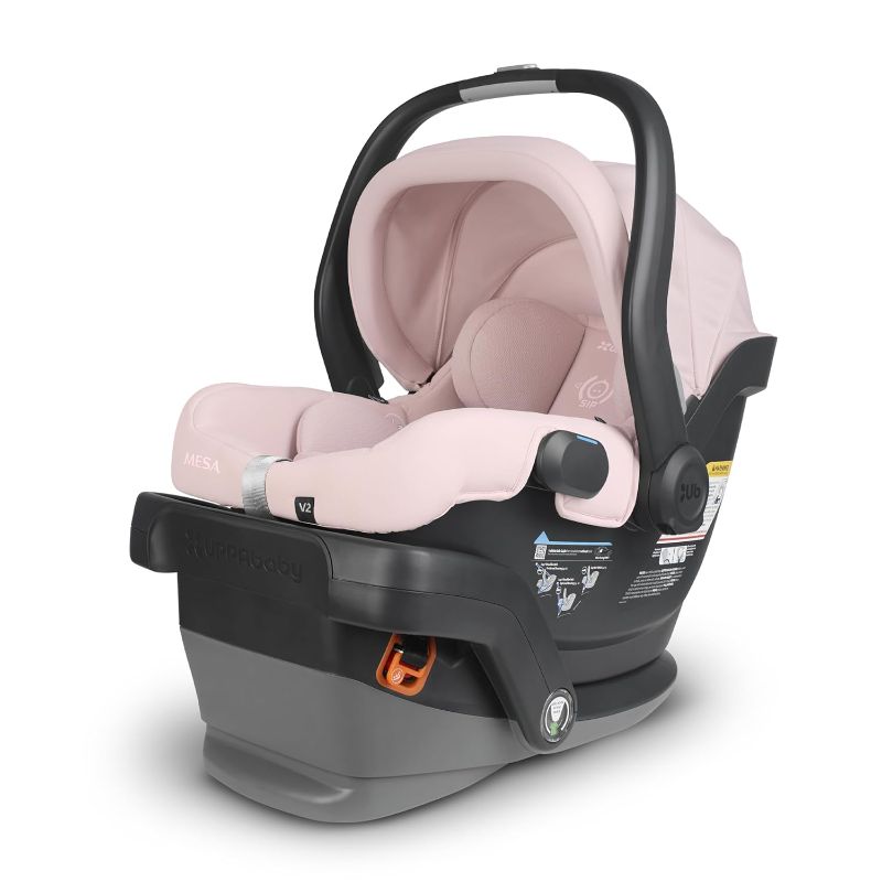 Photo 1 of **Like new 
UPPAbaby Mesa V2 Infant Car Seat/Easy Installation/Innovative SmartSecure Technology/Base + Robust Infant Insert Included/Direct Stroller Attachment/Alice (Dusty Pink)