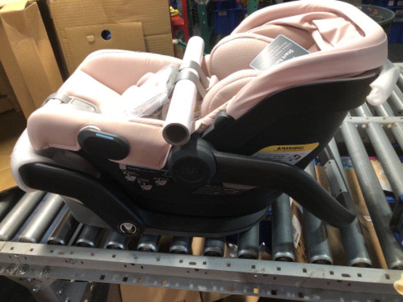 Photo 5 of **Like new 
UPPAbaby Mesa V2 Infant Car Seat/Easy Installation/Innovative SmartSecure Technology/Base + Robust Infant Insert Included/Direct Stroller Attachment/Alice (Dusty Pink)