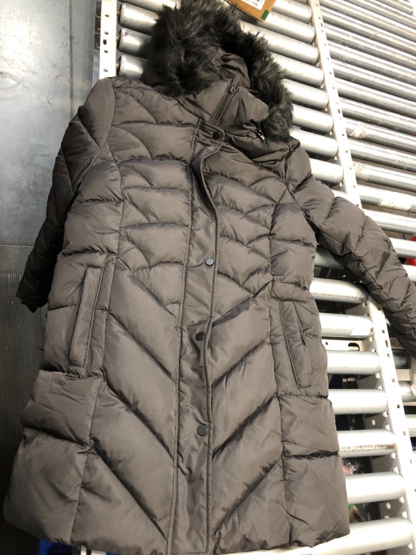 Photo 2 of (MEDIUMWomen's Thickened Down Alternative Jacket, Extreme Cold Big Hood Lined Outwear Parka Puffer Gift Cotton Padding