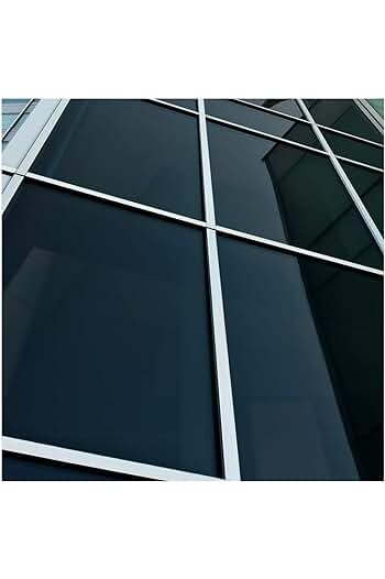 Photo 1 of BDF NA05 Window Film Daytime Privacy and Sun Control Black (Very Dark) - 36in X 12ft
