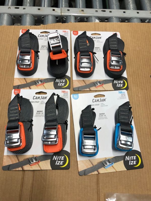 Photo 1 of ** 4 PACK TIE DOWN STRAP BUNDLE***