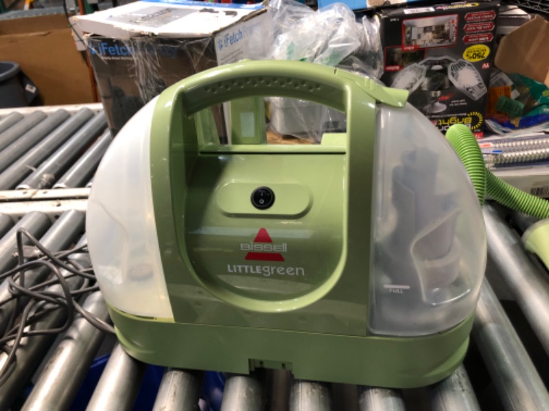 Photo 3 of ***HEAVILY USED AND DIRTY - UNABLE TO TEST***
BISSELL Little Green Multi-Purpose Portable Carpet and Upholstery Cleaner