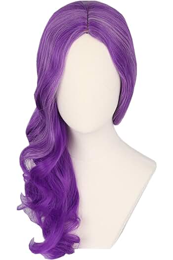 Photo 1 of [READ NOTES]
Purple Wigs for Kids Girls Child Long Curly Mal Wig Halloween Wigs
