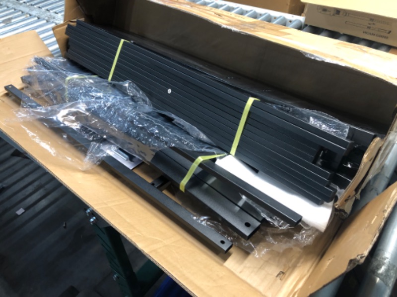 Photo 1 of ***USED - LIKELY MISSING PARTS - UNABLE TO VERIFY FUNCTIONALITY***
Metal Platform King Bed Frame with Headboard, 14 Inch No Box Spring Needed Heavy Duty Steel Slat Mattress Foundation/Easy Assembly/Noise Free/Black