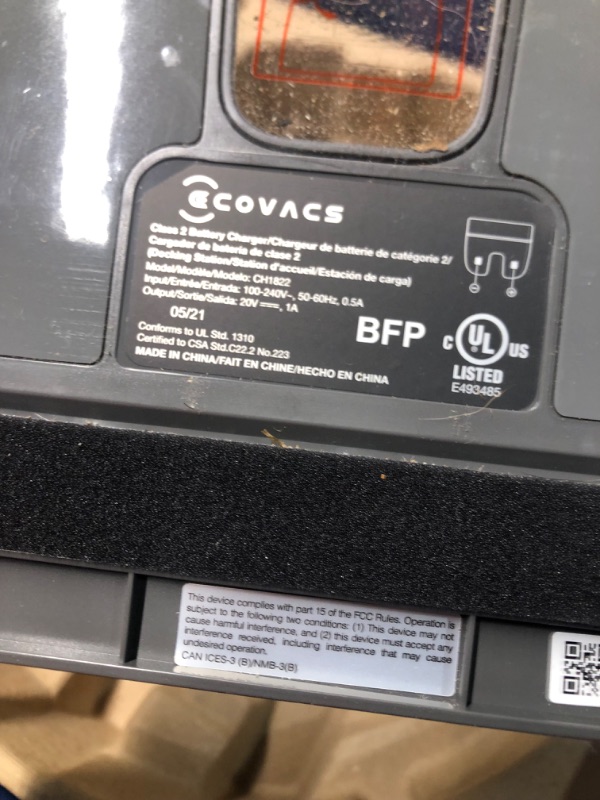 Photo 10 of ***HEAVILY USED AND DIRTY - SEE COMMENTS***
ECOVACS Deebot N8 Pro Robot Vacuum and Mop, Strong 2600Pa Suction, Laser Based LiDAR Navigation, Smart Obstacle Detection, Multi-Floor Mapping, Fully Customized Cleaning, Self Empty Station Compatible