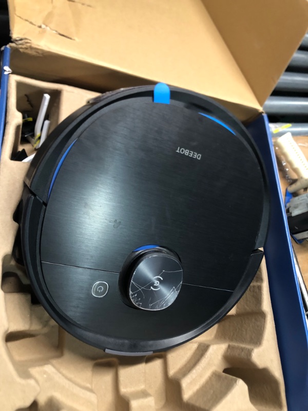 Photo 8 of ***HEAVILY USED AND DIRTY - SEE COMMENTS***
ECOVACS Deebot N8 Pro Robot Vacuum and Mop, Strong 2600Pa Suction, Laser Based LiDAR Navigation, Smart Obstacle Detection, Multi-Floor Mapping, Fully Customized Cleaning, Self Empty Station Compatible