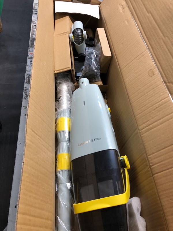 Photo 3 of ***PARTS ONLY******NON REFUNDABLE***
Lydsto Handheld Pool Vacuum with Telescopic Pole, Cordless Rechargeable Pool Cleaner, 60 Mins Running Time, Powerful Suction for Cleaning above/In Ground Pools, Spas, and Hot Tubs Debris