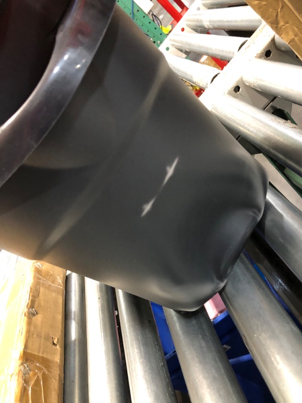 Photo 1 of **minor damage dent on side still seems functional**
O-Cedar EasyWring RinseClean Microfiber Spin Mop & Bucket Floor Cleaning System, Grey