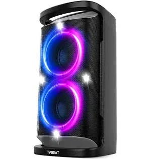 Photo 1 of ***PARTS ONLY******NON REFUNDABLE***
Portable Bluetooth Party Speaker: 160W Peak Powerful Loud Sound Deep Bass Wireless Boombox Large Subwoofer 15 Hours Battery Life Fast Charging with Led Light Show for Outdoor Camping Backyard
