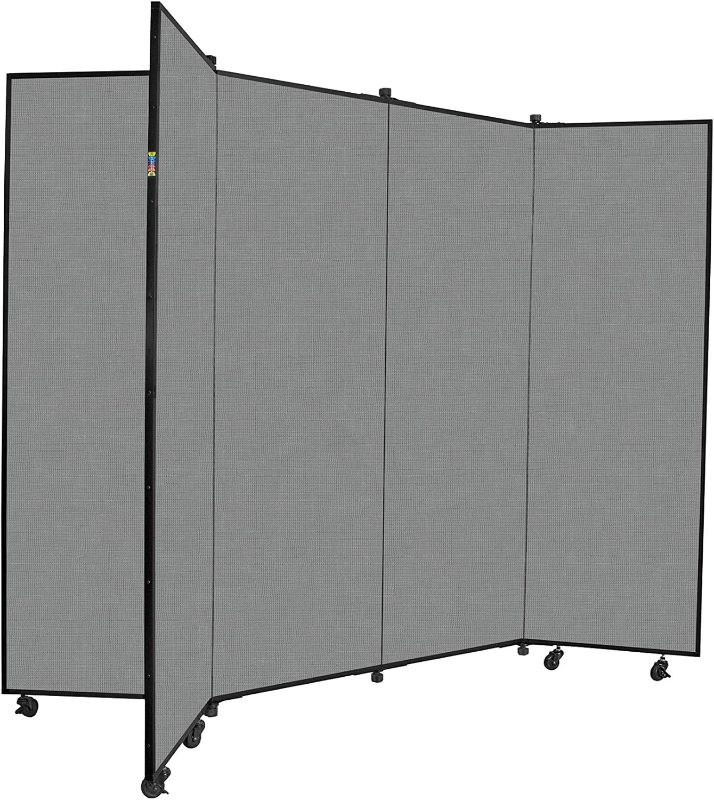 Photo 1 of ***INCOMPLETE - PARTIAL SET - CANNOT BE FULLY ASSEMBLED - SEE COMMENTS***
Display Towers, Portable Wall Divider Boards for Art Show Partitions, Classroom Panels and Offices - 6'5"H x 6'2"W - 6 Panels - Stone Fabric