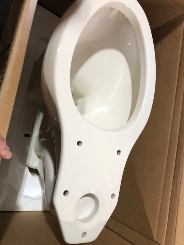 Photo 5 of ***BOTTOM HALF ONLY - SEE COMMENTS***
KOHLER Highline 12 in. Rough In 2-Piece 1.6 GPF Single Flush Elongated Toilet in White Seat Not Included