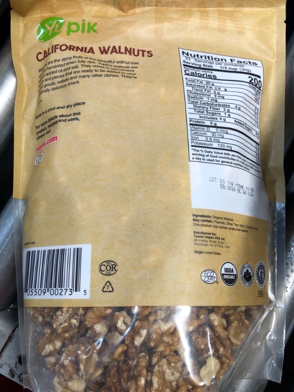 Photo 3 of (NON-REFUNDABLE) Yupik Nuts Organic California Walnuts