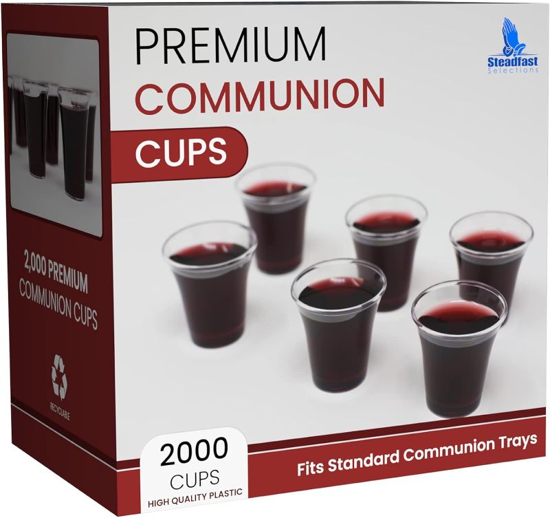 Photo 1 of ***MISSING PARTS*** 2,000 communion cups