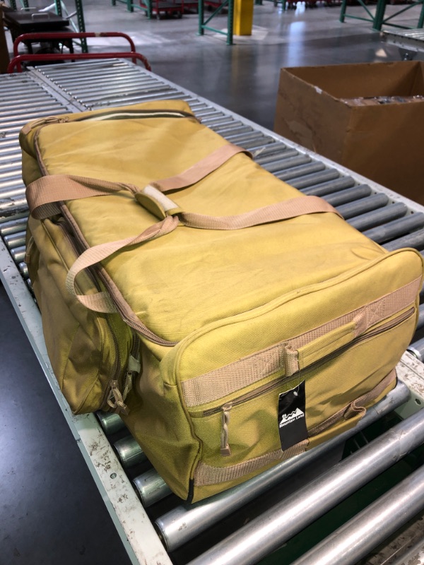 Photo 2 of ***STOCK PHOTO REFERENCE ONLY***
Mountain Land 117 Liter 32 Inch Tactical Wheeled Deployment Trolley Duffel Bag Khaki One Size