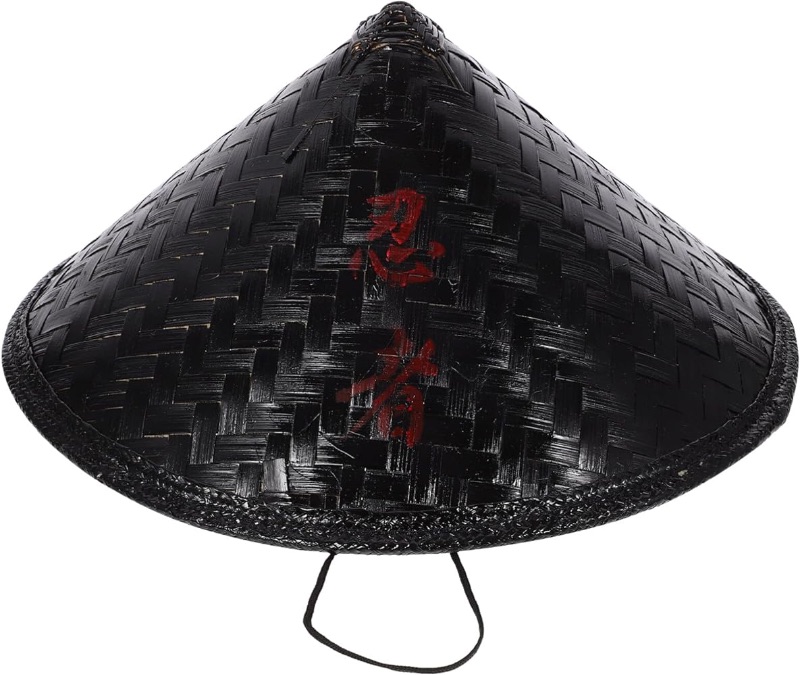 Photo 1 of (used)(damage see all images)Cabilock Japan Samurai Hat Japan Samurai Hat Ninja Hat Chinese Oriental Hat Cosplay 