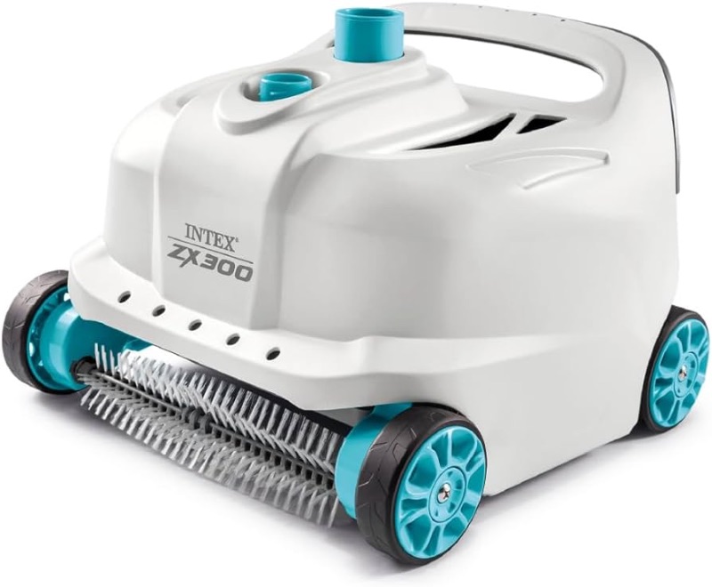 Photo 1 of **SEE NOTES** INTEX 28005E ZX300 Deluxe Pressure-Side Above Ground Automatic Pool Cleaner: For Bigger Pools – Cleans Pool Floors and Walls – Removes Debris – Removable Filter Tray – 21ft Tangle Free Hose