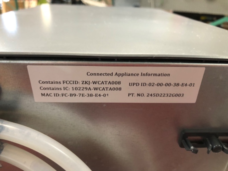 Photo 6 of ***MAJOR DAMAGE - DENTED - SEE PICTURES - POWERS ON - UNABLE TO TEST FURTHER***
GE Profile Opal 2.0 XL with 1 Gallon Tank, Chewable Crunchable Countertop Nugget Ice Maker, Scoop included, 38 lbs in 24 hours, Pellet Ice Machine with WiFi & Smart Connected,