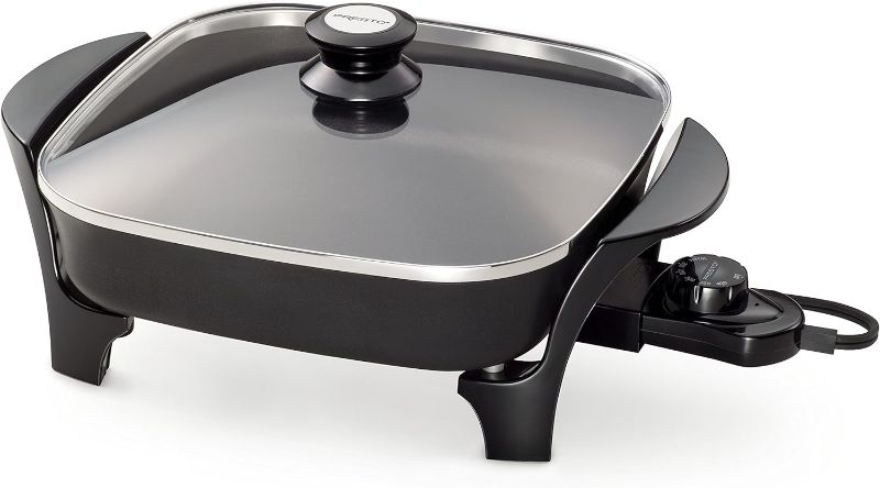 Photo 1 of (READ FULL POST) Presto 06626 11 inch Electric Skillet w/glass lid
