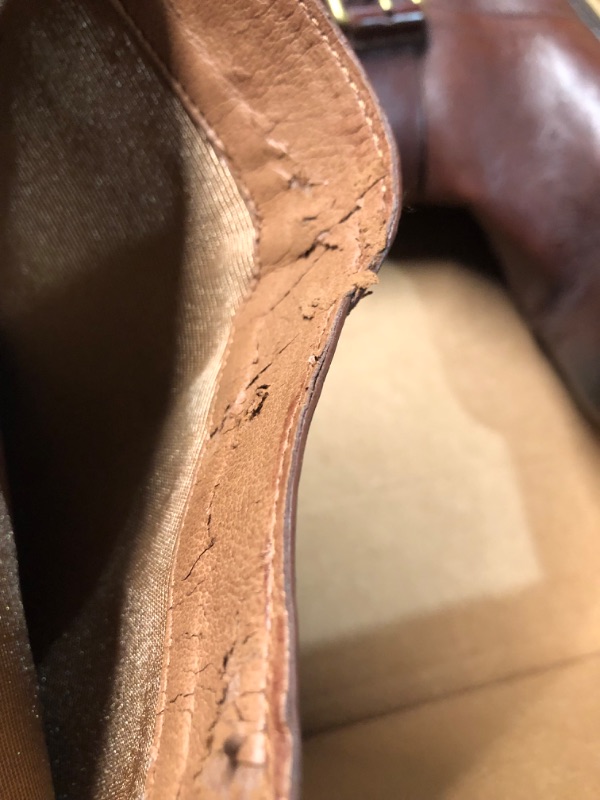 Photo 4 of ***DAMAGED - INTERIOR FALLING APART - SEE PICTURES***
Sam Edelman Womens Mable Leather Riding Boot 10 Spiced Pecan Athletic Calf