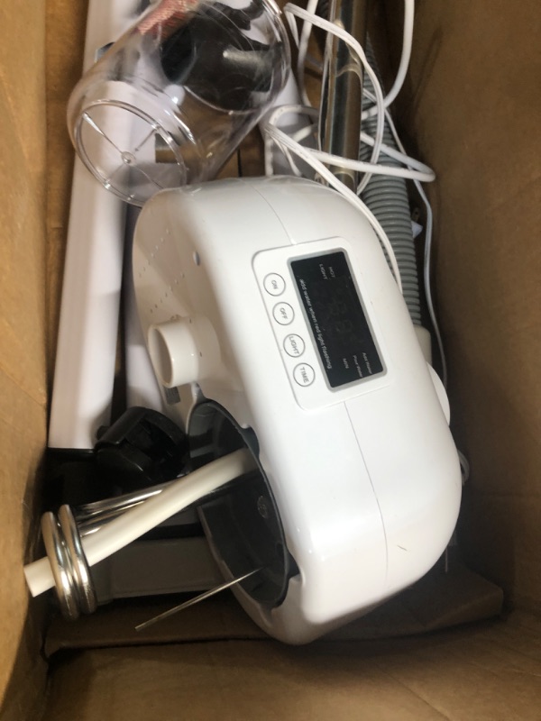 Photo 3 of **PARTS ONLY NO REFUNDS*Professional Facial Steamer with 5X Magnifying Lamp, 2 in 1 Facial Steamer Upgrade PTC Heating, Esthetician Steamer Ozone Mist Face Steamer for Salon Spa Beauty Skin Care