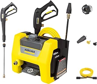 Photo 1 of (NON-REFUNDABLE) Kärcher K1800PS Cube Max 2250 PSI Electric Pressure Washer - Power Washer with 3 Nozzles for Cleaning Cars, Siding, Driveways, Fencing, & More - 1.2 GPM