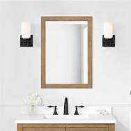 Photo 1 of 
Bathroom Mirrors
allen + roth Ronald 20-in x 28-in Framed Bathroom Vanity Mirror (Almond Latte)