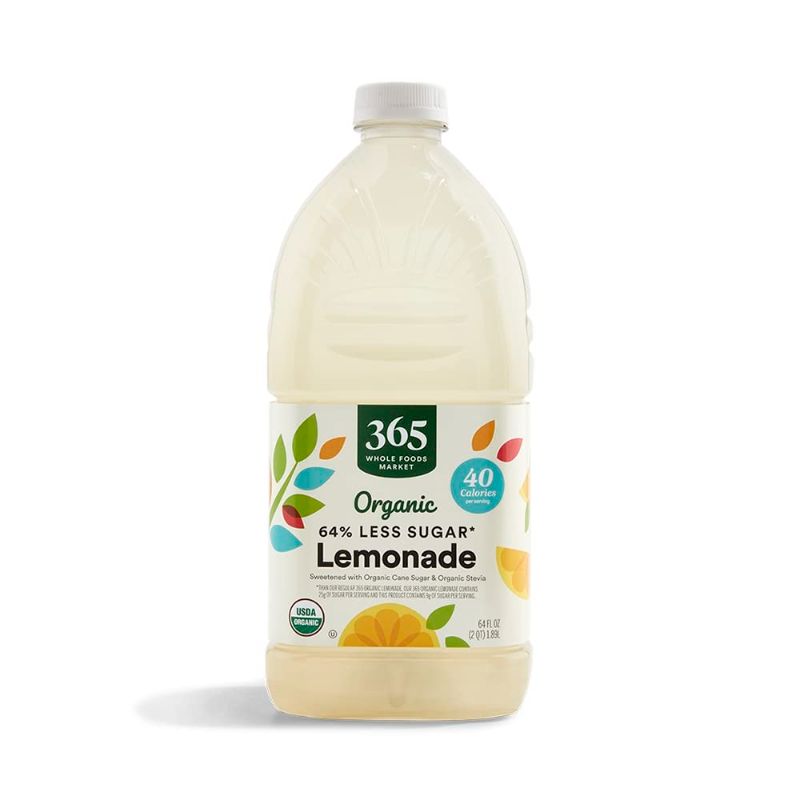 Photo 1 of **CASE OF 8 NO REFUNDS**365 by Whole Foods Market, Organic Light Lemonade, 64 Fl Oz CASE OF 8 NO REFUNDS