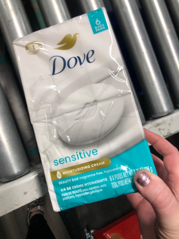 Photo 1 of 







7 VIDEOS
Dove Beauty Bar More Moisturizing Than Bar Soap for Softer Skin, Fragrance Free, Hypoallergenic Sensitive Skin With Gentle Cleanser 3.75 oz 8 Bars
Roll over image to zoom in
Dove Beauty Bar More Moisturizing Than Bar Soap for Softer Skin,