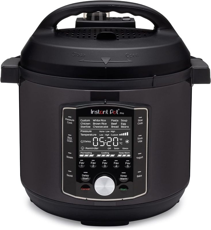 Photo 1 of ***USED - MISSING INTERIOR POT - SEE PICTURES - POWERS ON - UNABLE TO TEST FURTHER***
Instant Pot Pro 10-in-1 Pressure Cooker, Slow Cooker, Rice/Grain Cooker, Steamer, Sauté, Sous Vide, Yogurt Maker, Sterilizer, and Warmer, Includes App With Over 800 Reci